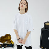オーバーフィットレタリングショートスリーブT/OVERFIT LETTERING SHORT-SLEEVED T-WHITE