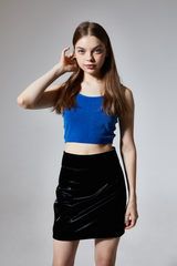 Vivid Knit Crop Top