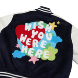 バーシティージャケット / NOKO Varsity Jacket♡ Navy
