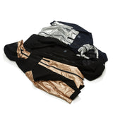ウィンドブレーカーフーデッドステッチジャケット/BSR2223FWJK035 MMM WINDBREAKER HOODED STRETCH JACKET ROSE GOLD/BLACK