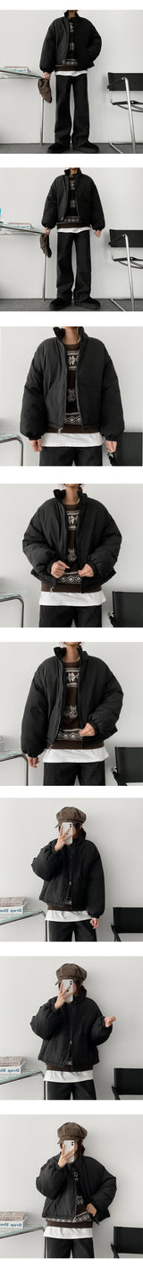 Delmon Two-Way Cropped Padded Jumper
