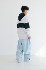 ブロックワッペンパーカー / BSR2223FWPO016 BR BLOCK WAPPEN HOODIE LIGHT GRAY