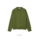 jermi two way zipper kara knit