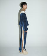 ベルベットライニングトラックパンツ /  velvet lining track pants - NAVY (4193662566518)