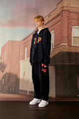センスロゴフードジップアップ/25P SENSE LOGO HOOD ZIP UP_NAVY