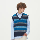 CASHLIKE BLENDED KNIT VEST_BLUE (6610823938166)