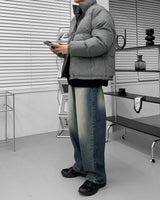 ミニマルデイリーショートパデッドジャケット / [Unisex] Minimal Daily Short Padded Jacket (11 colors)