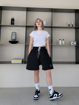 VENTIQUE Wappen Embroidery Signature Shorts 8color