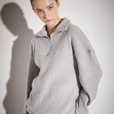 ゴルジソフトジップアップ / Golgi soft zip-up grey