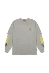VENTIQUE Pigment Layered Flame Long Sleeve 2color