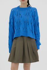 プレッツェルカーリーニット / Pretzel Curly Knit (4color)