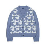 AQO BEAR PATTERN CARDIGAN (6678327525494)