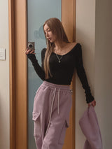 ブリッジバックストラップ長袖