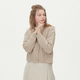 CROP CABLE KNIT CARDIGAN_BEIGE (6610814337142)