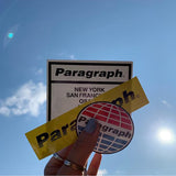 paragraph Logo Sticker [送料無料]正規品 (4645204295798)