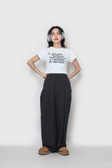 クロップドTシャツ / cropped T-shirt