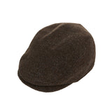 Stud Logo Retro Wool Beret Brown