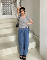 ロキシーデイリーUネックTシャツ / Roxy Daily U Neck T-shirt (6color)