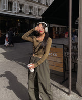（UNISEX）f / wポケットカーゴナイロンパンツ