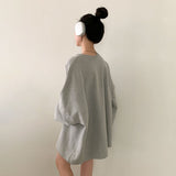 [BELLIDE MADE] Daily Overfit Sweat Dress