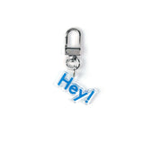 HEY TYPOGRAPHY KEY RING (6538492739702)
