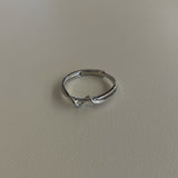 タングルストリングリング / tangle string ring (925silver)