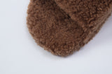 グッドデイファリーサンダル/G'day furry sandals (brown)