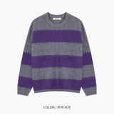 cander stripe loosefit knit