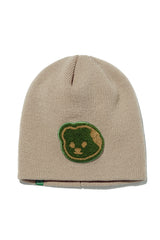 T.D BEAR Wappen Beanie_Beige (6678722936950)