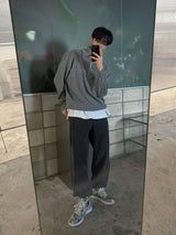 [ASCLO MADE] Nicholson Half Zip Up Knit (3color)