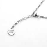 Mom&Dad Cross Necklace [Boy] (6593086193782)