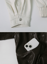 2WAY Classic Leather Jacket (3color)