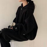 [BELLIDE MADE] Hug napping boxy loose fit hoodie