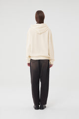 ウィティーバニーブークレワーディングフーディー／WITTY BUNNY BOOKLE WORDING HOODIE [IVORY]