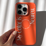 マイカラーケース / My Color Case (Orange Slim Hard)