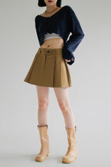 マヨネーズプリーツスカート / Mayonnaise Pleated Skirt (3color)