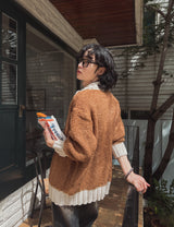 プディーミックスニットカーディガン (2 color)