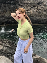 ベラクロップブラウス