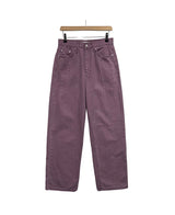 （UNISEX）ダーツピンタックカラーデニム