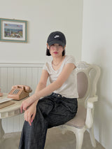 シュガークロップTシャツ / Sugar crop T-shirt (4color)