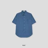 トニ―ハイデンシティー半袖シャツ/Tony High Density Short-Sleeved Shirts (4 colors)