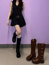 Weston leather-boots