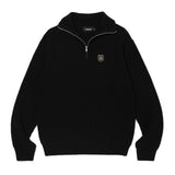 クレストハーフジップニット / CREST HALF ZIP KNIT