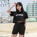 ジェリークロップ半袖Tシャツ / TOP(8137) Jelly Crop Short Sleeve Tee