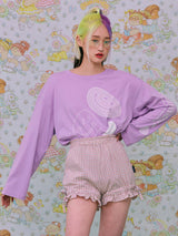 ND 21SS Smile T-shirt PURPLE (6552549687414)