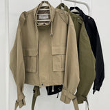 ジャーディンオーバーフィットショートジャケット/JARDIN OVERFIT SHORT JACKET