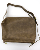 Minte Eyelet Strap Leather Big Shoulder Crossbag