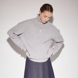 ゴルジソフトジップアップ / Golgi soft zip-up grey