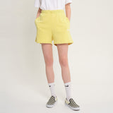 ベーシックロゴショートパンツ/BASIC LOGO SHORT PANT YELLOW