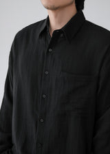 SILH LINEN CHECKERED SHIRT
